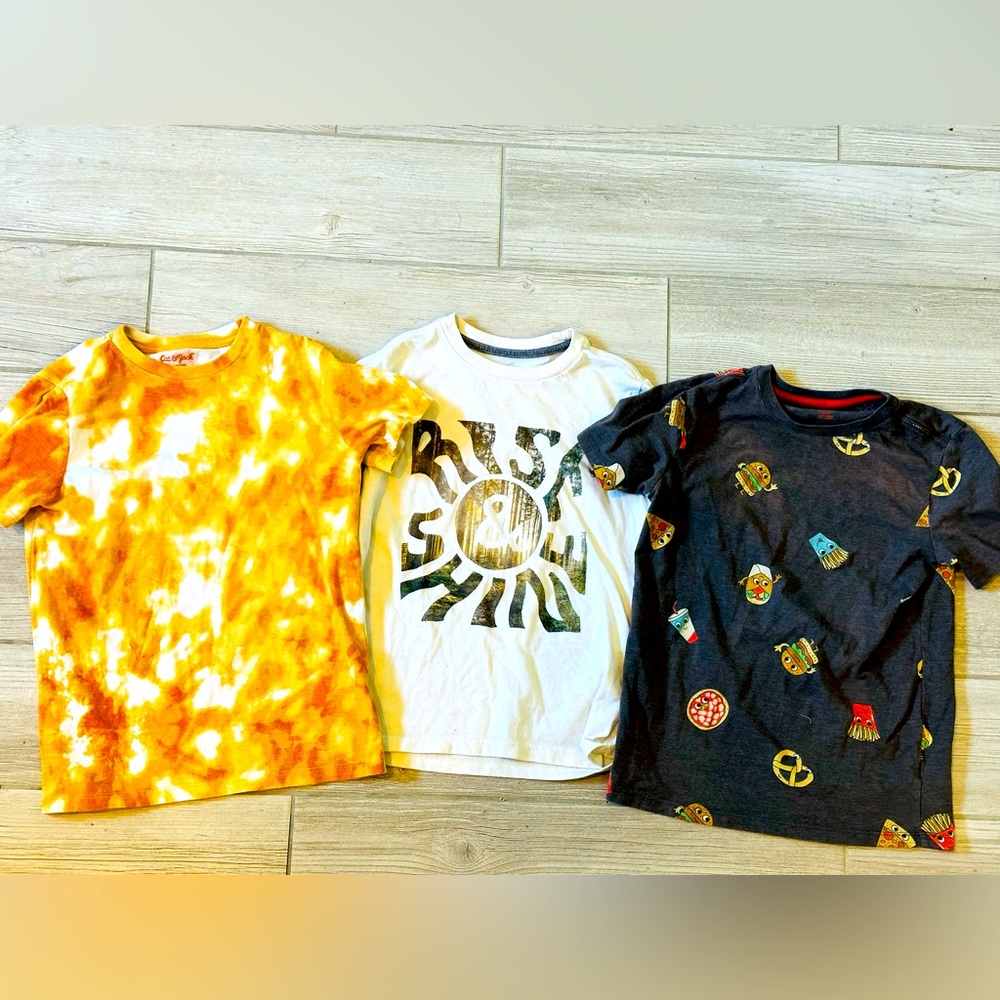 Boys size 8 /10 medium tee shirt tshirt bundle lot target old navy cat and jack